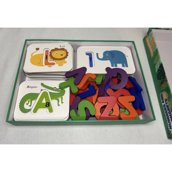 ABC Alphabet and Number Learning Toy Puzzle Coogan Educational Toys - Picture 1 of 5